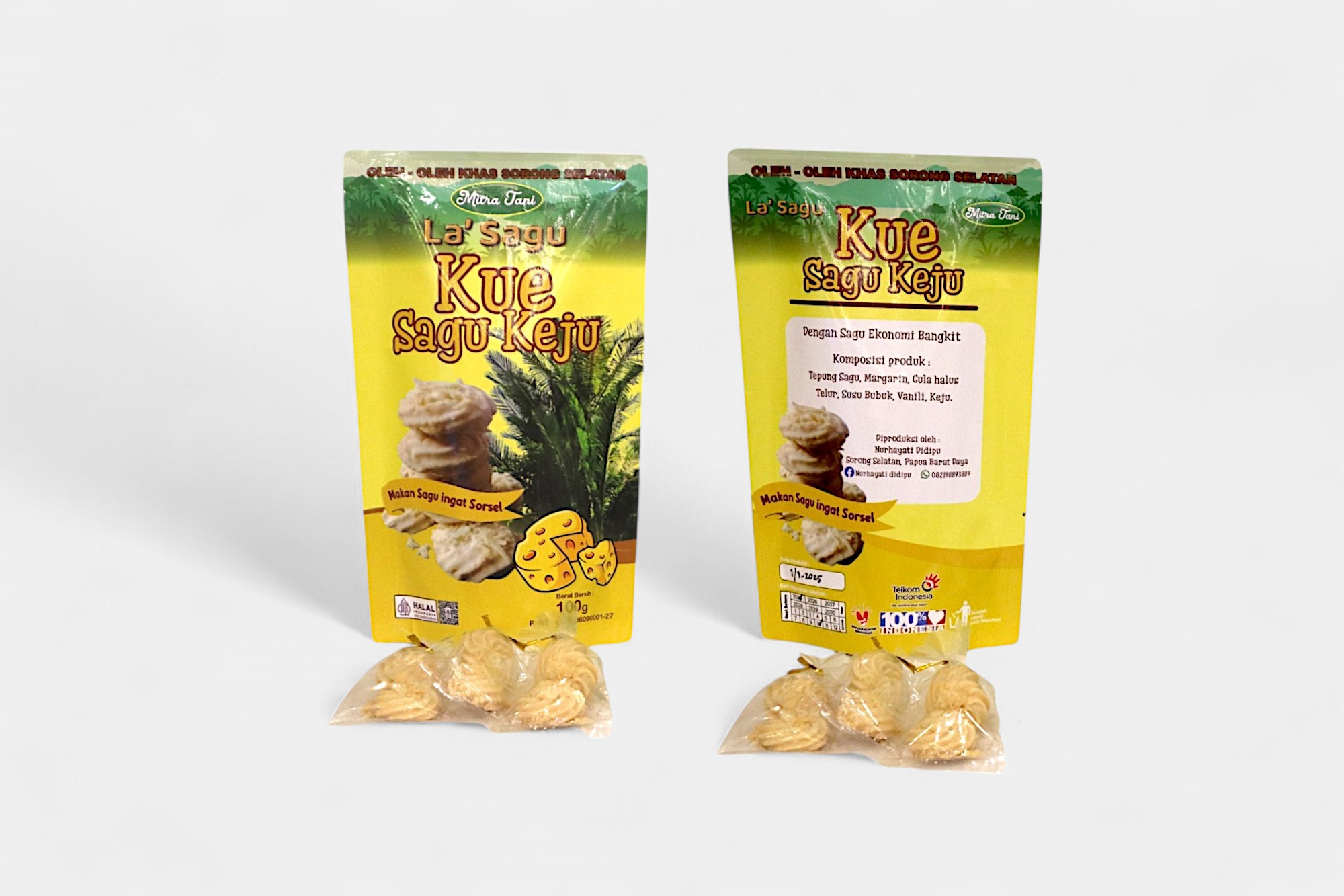 Kue Sagu  Keju 100g