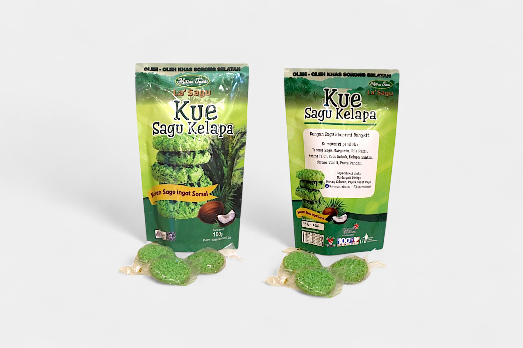 Kue Sagu Rasa Kelapa 100g